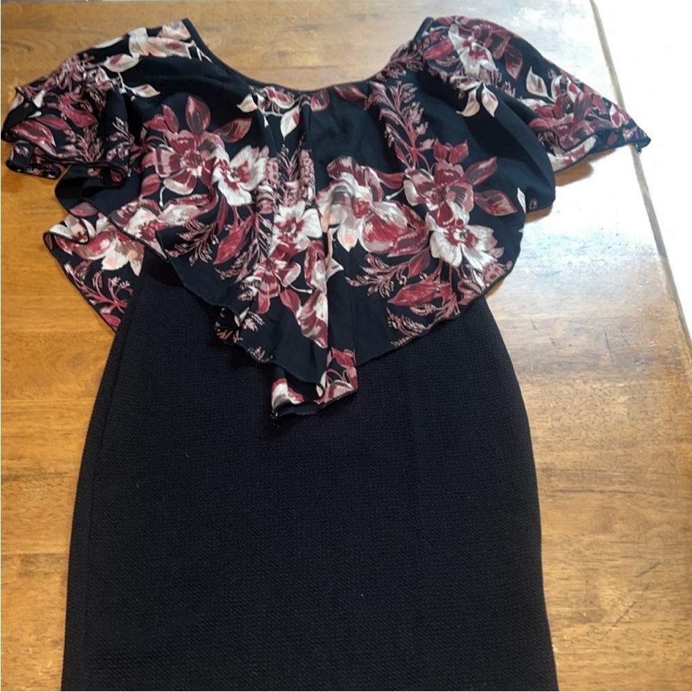 Floral Printed Mini Dress